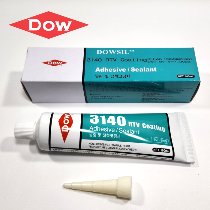 Dow DOWSIL (FORMERLY DOW CORNING) 3140 RTV Coating  Adhesive Silicone Sealant 100ml