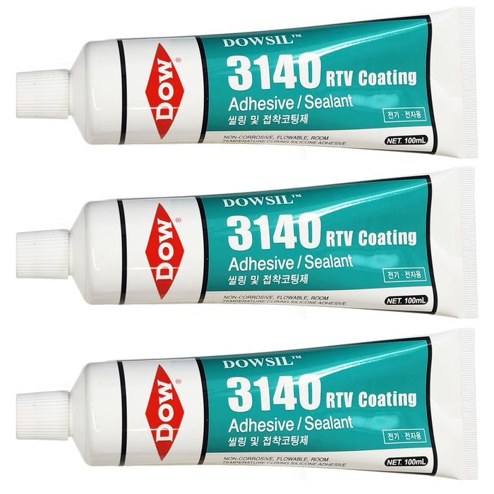 Dow DOWSIL (FORMERLY DOW CORNING) 3140 RTV Coating  Adhesive Silicone Sealant 100ml