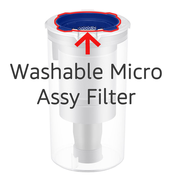 Washable Micro Assy Filter DJ97-02649A for Samsung Jet Cordless Vacuum Cleaner Jet 90/75/70/60