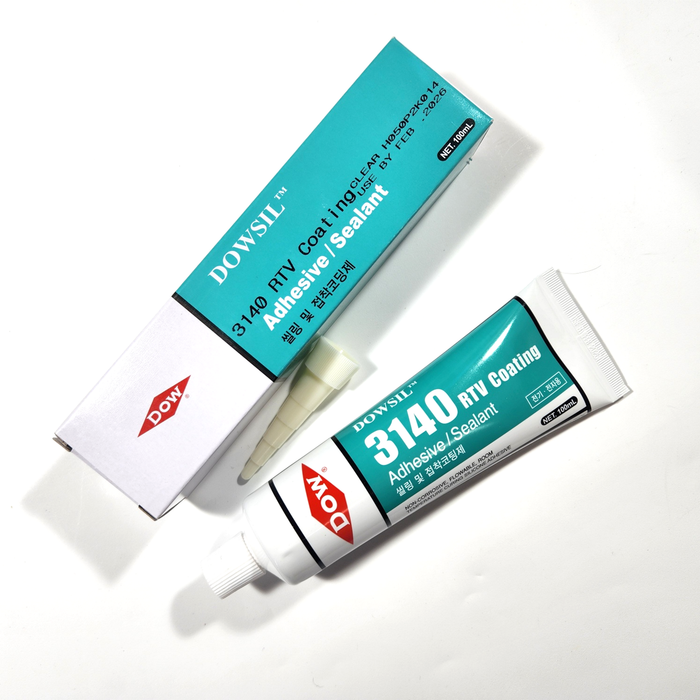 x40 Pack - DOW DOWSIL 3140 RTV Adhesive Silicone Sealant 100ml CLEAR