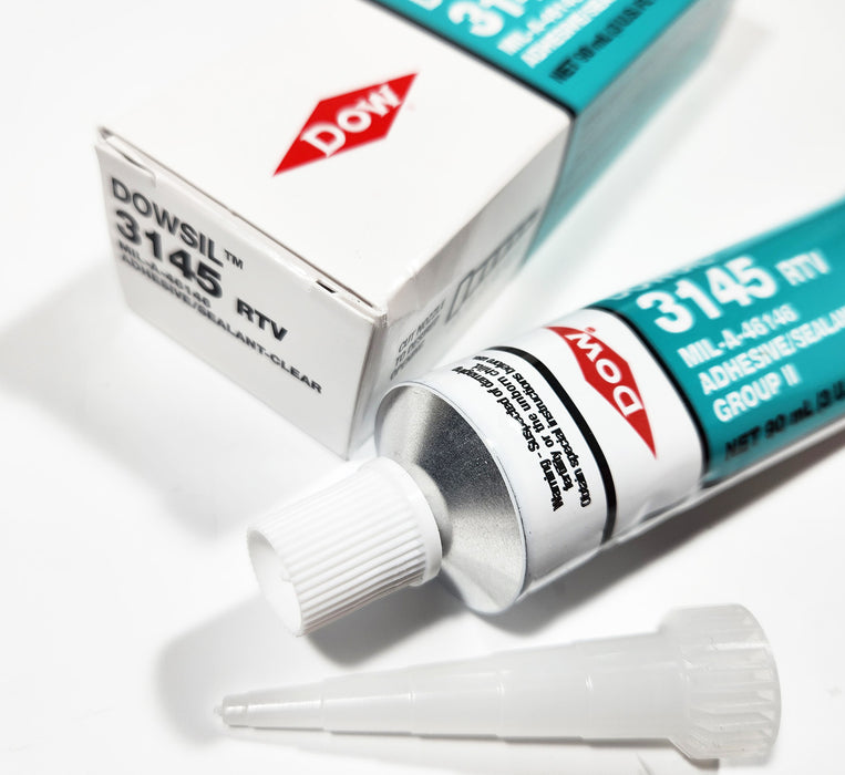 Dow DOWSIL (FORMERLY DOW CORNING) 3145 RTV Mil-A-46146 Adhesive / Silicone Sealant 90ml (3 Oz)
