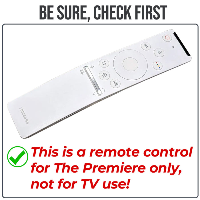 Remote Controller for Samsung The Premiere LSP7T LSP9T Projector / SP-LSP7TFAXZA Brand: Laoneer